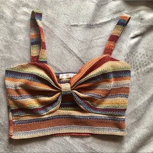 Medium multicolor crop top from Agaci